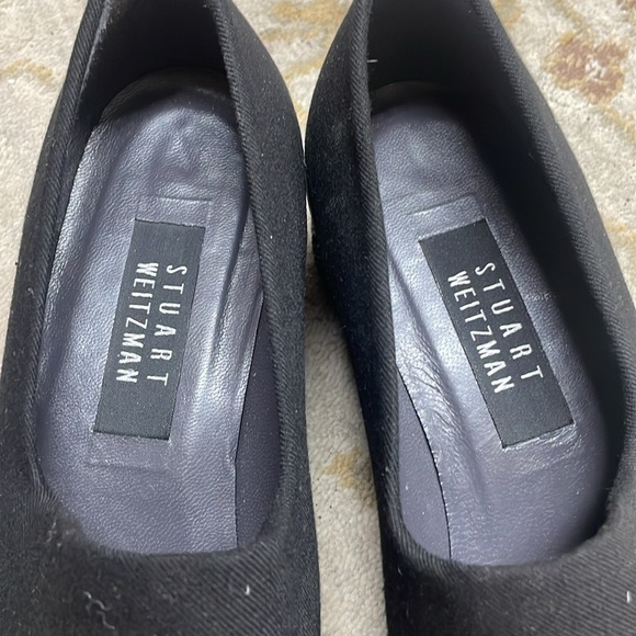 Stuart Weitzman Blaze black stretch clog - Picture 7 of 9